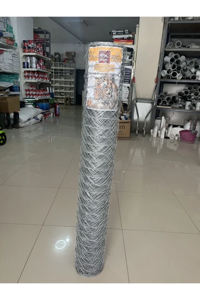 Hastel 1.50 Cm Yüksekliğinde 20 Mt Uzunluğunda 7*7 Göz 1.1 Mm Kalınlığında Bahçe Çit Teli ürün görseli 1