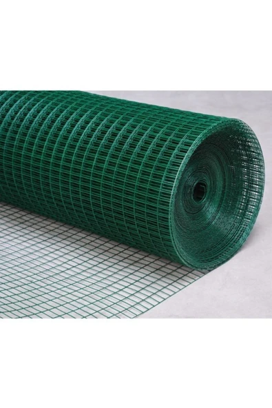 Çit Teli Kümes Teli Pvc Kaplı Punta Kaynaklı Tel 120cm 1,2cm Göz Arası 25 Metre Uzunluk 0,90mm ürün görseli 1
