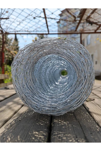 Bahçe Teli 1,2 Metre Yükseklik , 20 Metre Uzunluk Çap 1.1mm. Göz Aralığı 7x7 Cm. ürün görseli 1