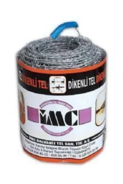 IMC Dikenli Tel /dikenli Tel (250 METRELİK) 1.30mmx1.30mm Kalınlık- Çit Teli-tarla Dikenli Çittel ürün görseli 1