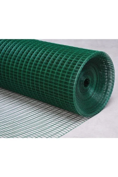 1m X 1m Çit Teli Kümes Teli Pvc Kaplı Puntalı Kafes Teli ürün görseli 1