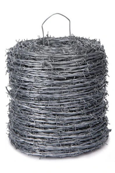 Dikenli Tel 1.3 Mm Kalınlıgında 250 Metre Galvanizli Paslanmaz Dikenli Tel ürün görseli 1