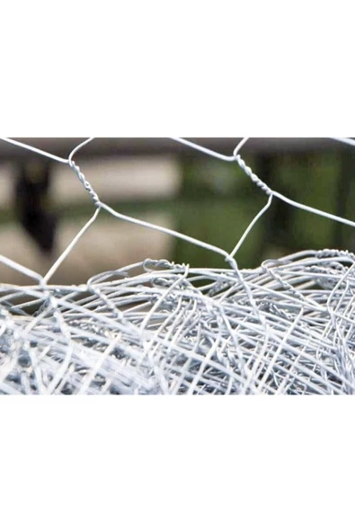 BahÇe Göz Aralıklı Örgülü Çit Teli 1,1 Mm Kalınlığında 100 cm, 7x7 ürün görseli 1