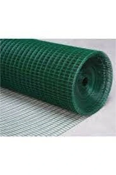 Pvc Kaplı Puntalı Tel 15 Metre (boyut:100cm) Kalınlık: 0,90 Mm-göz:12x12mm ürün görseli 1