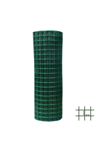Puntalı Pvc Kaplı Çit Teli 25Mm X 25Gözlü 100 Cm Yüksekliğinde 25 Mt ürün görseli 1