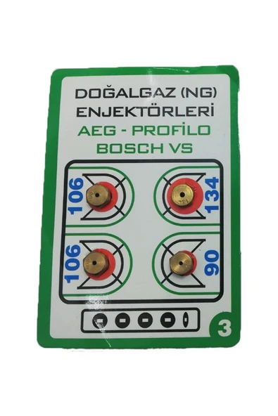 Universal 7 Mm Doğalgaz Dönüşüm Enjektör Memesi ürün görseli 1