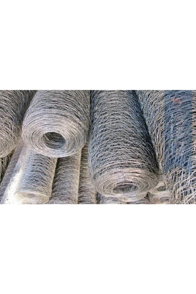 150 cm 20 metre Uzunluğunda 7x7 Göz Aralık Örgülü Çit Teli 1,30 mm Kalınlığında-bahçe Çit Teli ürün görseli 1