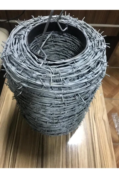 777 Çift Bükümlü Dikenli Bahçe Teli 1.70x1.50 Mm 250 Metre ürün görseli 1