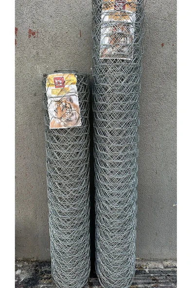 2MM (En Kalın)  GALVANİZLİ ÇİT TELİ 120 CM ürün görseli 1