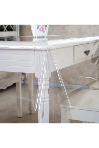 Apakay Şeffaf Pvc Masa Örtüsü 100x140cm ürün görseli 1