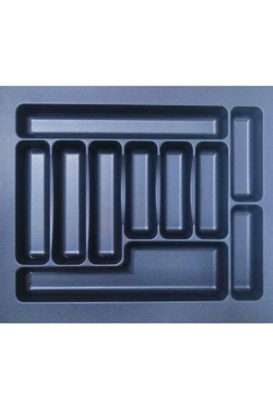 Ersa Hırdavat 55cm X 48cm Çekmece Içi Kaşıklık Antrasit (48,5X40 CM'E KADAR KESİLEBİLİR) ürün görseli 1