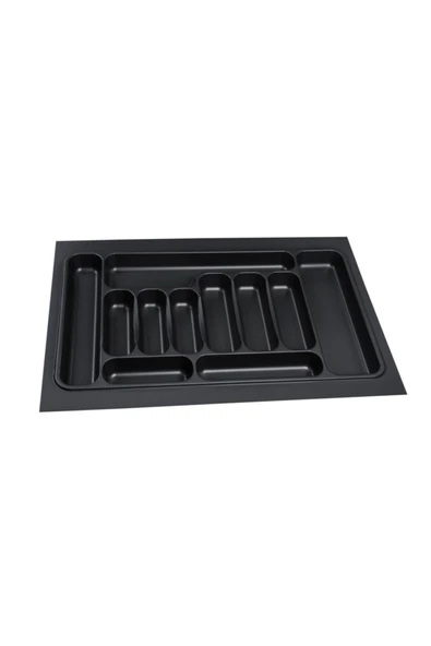 Deltaaks New Antrasit Renk Kesilebilir Kaşıklık 75*49 Cm (70*41 Cm'e Kadar Kısaltılabilir.) Yeni ürün görseli 1