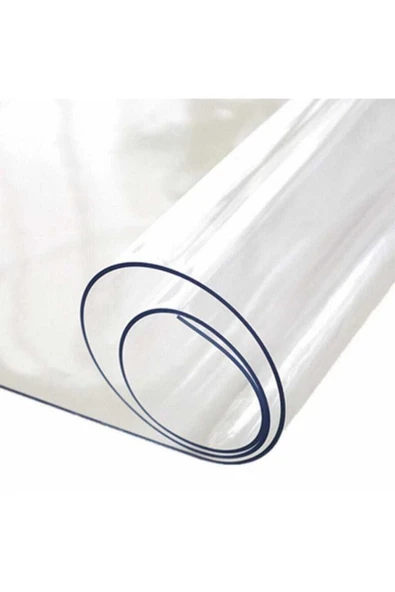 polset Şeffaf 1,6 mm Kalın Pvc Masa Örtüsü 70x70 cm ürün görseli 1
