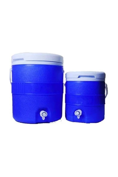 Bahat 2 Adet Plastik Toros Termos Mavi 14+6 Litre ürün görseli 1