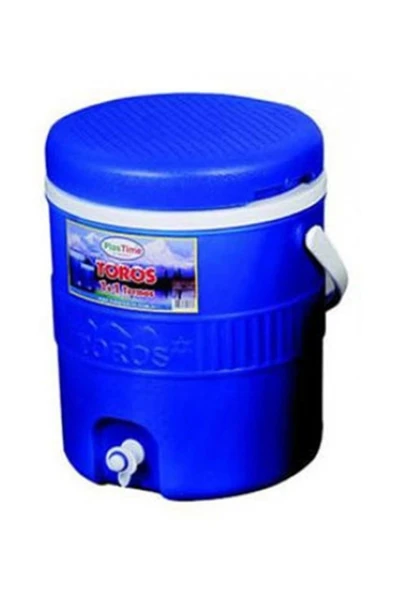Hak Plastik Toros Buzluk Su Termos Musluklu 6 Litre Mavi -17" ürün görseli 1