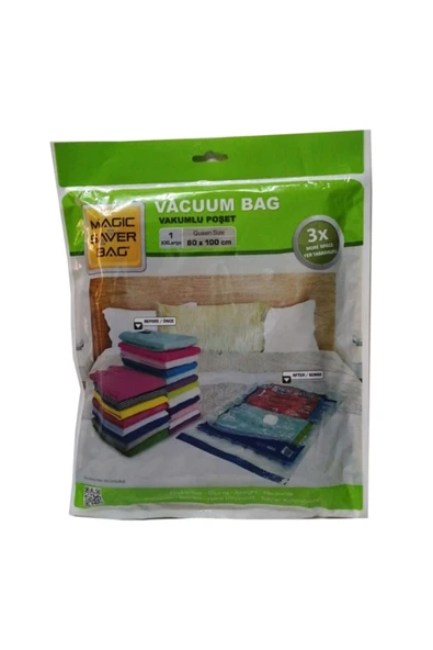 Magic Bag Magic Saver Bag 3'lü Vakumlu Poşet Seti - Resim 2
