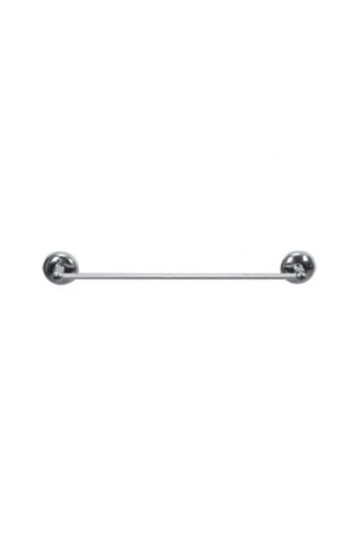 azim metal Krom Kaplama Düz Havluluk 40 Cm ürün görseli 1