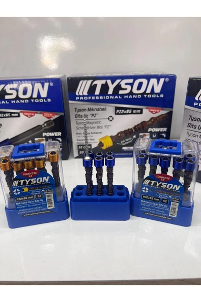TYSON TYS9681 MIKNATIS UÇLU BİTS UÇ PH2X65 ÇİFT YÖNLÜ 1 ADET - Resim 2