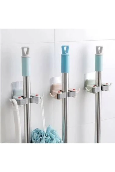 keyfitaş Fırça Çek Pas Mop Sapı Tutucu Aşkı 3 Adet ürün görseli 1