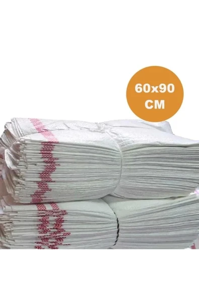 Pidok 60x90 Mat Çuval, Moloz Çuvalı, Inşaat Çuvalı, Çok Amaçlı Mat Çuval 25 Adet ürün görseli 1