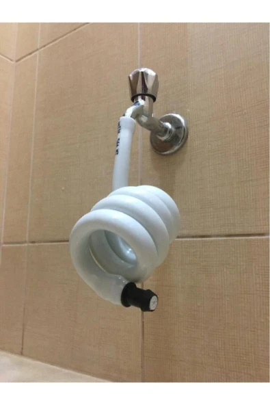 Wc Matik Wc Hortummatik Yere Değmeyen Wc Hortumu - Beyaz Renk ürün görseli 1