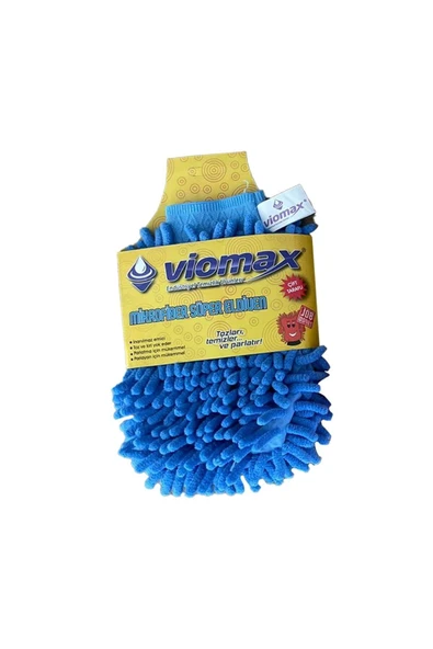 Viomax Mikrofiber Pelüş Yıkama Eldiveni ürün görseli 1