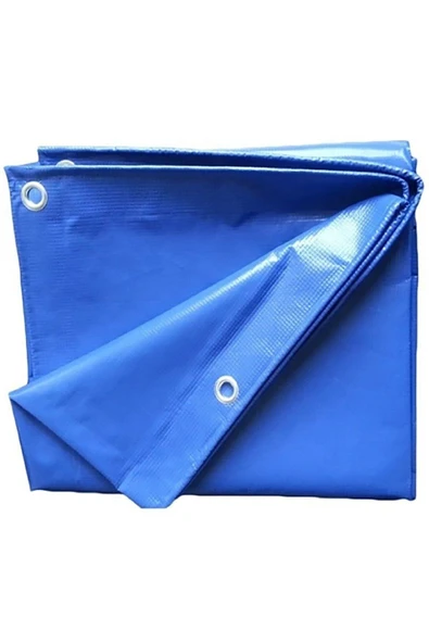 Ekonet En 6 Metre Boy 6 Metre Çadır Branda Pvc Tente Gölgelik Mavi Çadır Üstün Kaliteli Dikişli Pullu ürün görseli 1