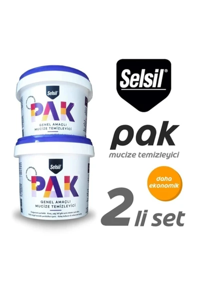 Selsil Pak Genel Amaçlı Mucize Temizleyici 500 gr 2li ürün görseli 1