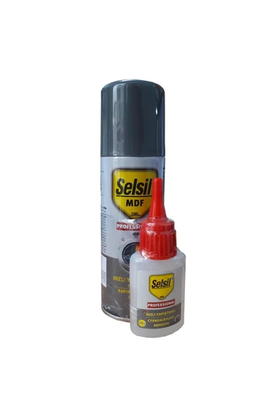 Selsil Hızlı Yapıştırıcı 200 ml 50 gr Set ürün görseli 1