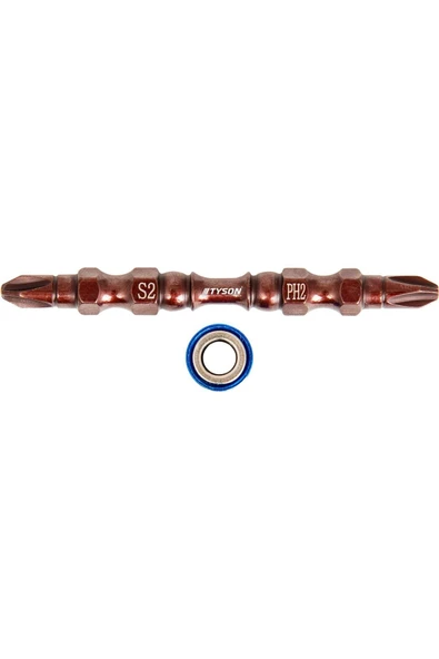 TYSON Mıknatıslı Bits Uç Ph2x656mm - Resim 3