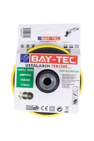 Baytec Bay-tec Mk0226 Cırtlı Disk Zımpara Tabanı 115 Mm ürün görseli 1