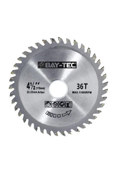 Baytec Elmas Ahşap Kesme Testeresi Taşlama Makinesi 115x22 Mm ürün görseli 1