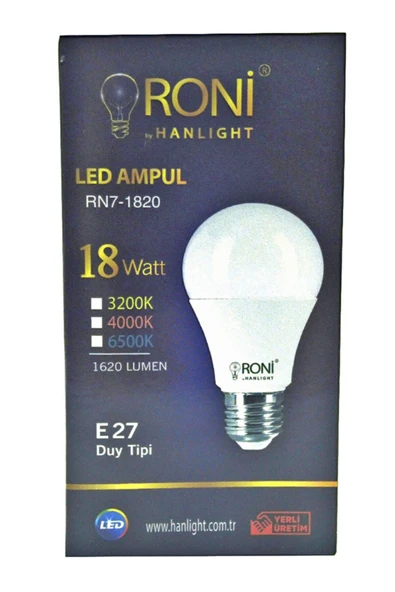 RONİ 18w Led Ampül ürün görseli 1