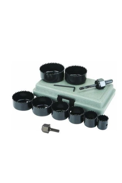 İstoç Türk 11 Parça 19-64 Mm Alçıpan Ahşap Delme Panç Seti ürün görseli 1