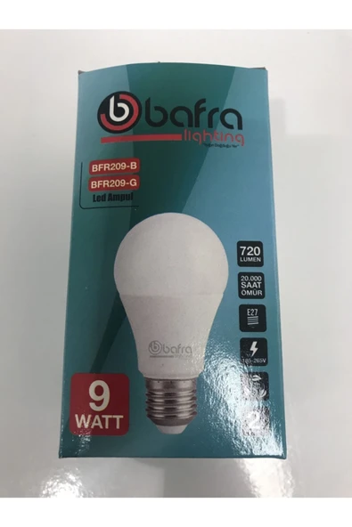 bafra lıghtıng 9w Led Ampul 10adet ürün görseli 1