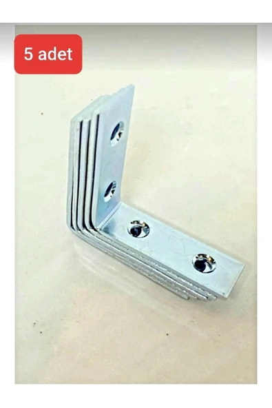 Ersan L Köşebent 5 Adet Masa Gönye 15x45x45 mm ürün görseli 1