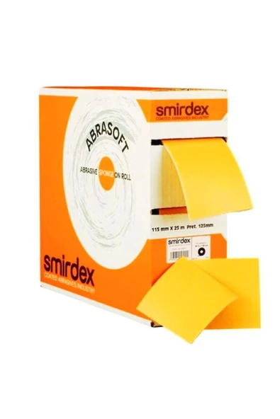 Smirdex Sünger Rulo Zımpara 115 Mm 220 Kum ürün görseli 1