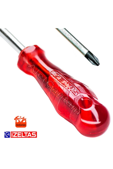 İzeltaş Yıldız Tornavida Kraft 6 X 150 Genel Kullanım Uzun Boy ürün görseli 1