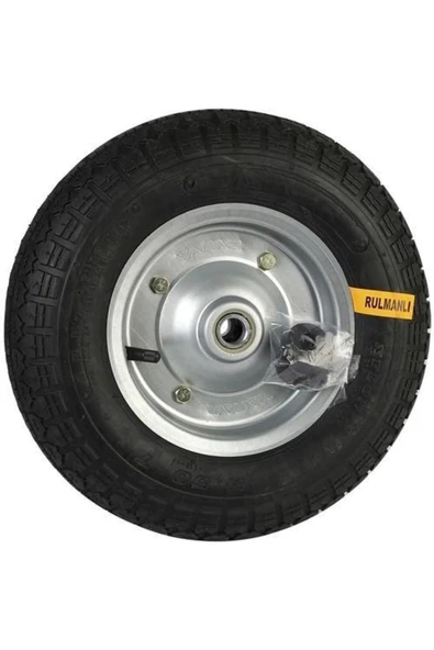İnci  Teker Şişme-rulmanlı 62221 350x25x75 Mm El Araba Tekeri ürün görseli 1