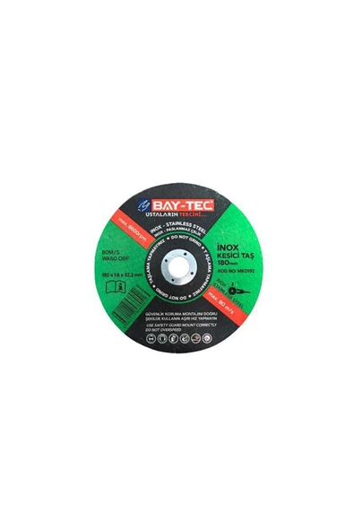 Baytec Qssapzr Inox Kesici Taş 115 mm ürün görseli 1