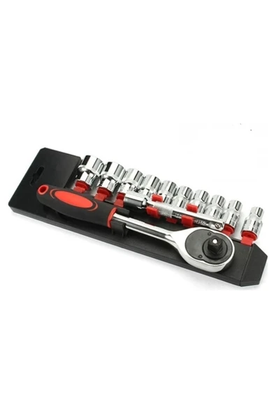 Solid 12 Parça Circirli Lokma Takimi 1/2'' A Kalite Set - Resim 3