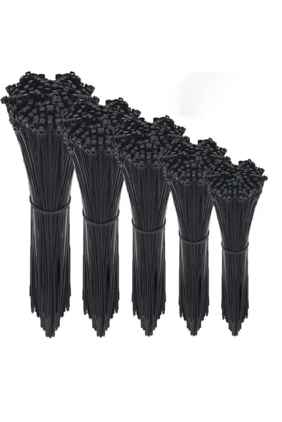 ZENİTH 100 Adet 3,6x250mm Kablo Bağı Siyah ürün görseli 1