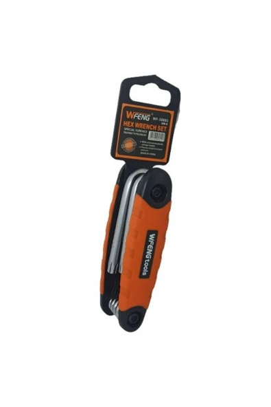 Wfeng F-58881 Tools Çakı Alyan Takımı Torx Delikli 8'li ürün görseli 1
