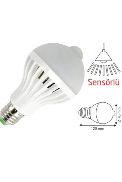 Helios Sensörlü Led Ampul - Resim 2
