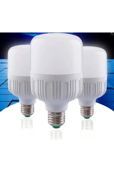 grafen 3 Adet 30 Watt Torch Ampul Büyük Boy Beyaz Işık Smd Led Tasarruflu E27 Normal Duy ürün görseli 1