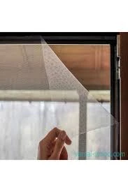 Ebax Hazır Yapıştırmalı Sineklik Çift Kanat Pencere için 150cmx100cm-5m Bant-Montajı-Kullanımı Kolay ürün görseli 1