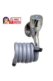Plastico Wc Hortumu Yaylı - Hortummatik- Gri ürün görseli 1