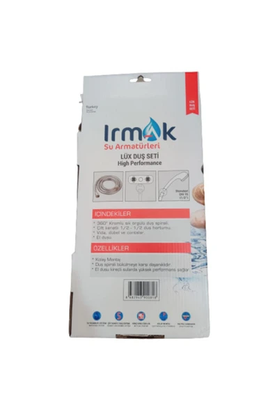 IRMAK BATARYA Irmak Lüks Örgülü Duş Seti - Resim 2