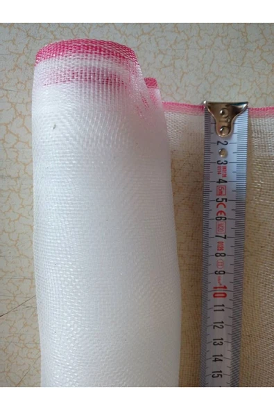 DRL HIRDAVAT 120x400 Cm Naylon Beyaz Sineklik 100 Adet Kalın Tip Raptiye ürün görseli 1