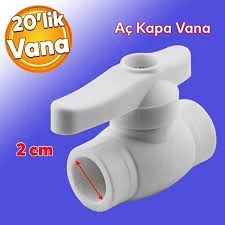 KARAMANOĞLU PRES 20'lik Plastik Küresel Vana ürün görseli 1